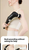 Fascia Massage Gun with Hot & Cold Heads – Adjustable Percussion Muscle Massager