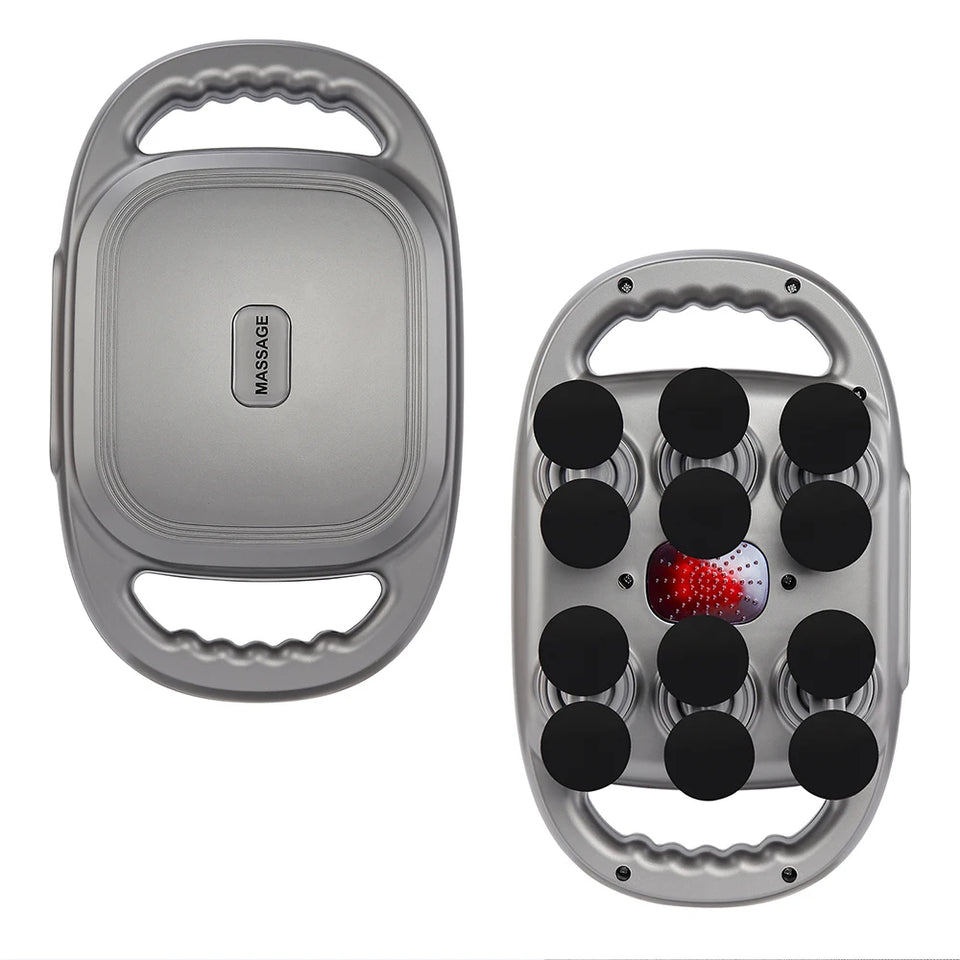 42-Head Fascia Massage Gun – High-Frequency Muscle Massager for Back, Neck, Shoulder & Waist Relief