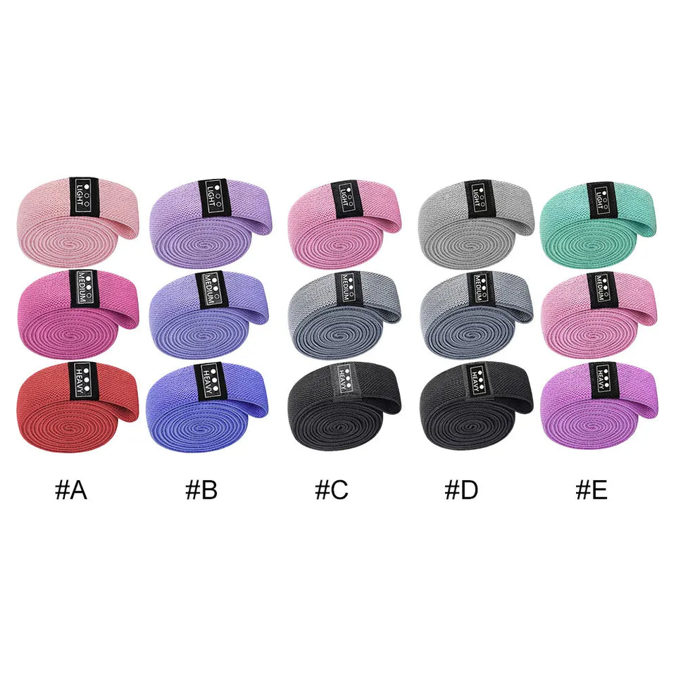 Long Resistance Bands – Stretch Workout Bands for Home Gym, Yoga, Pilates & Full-Body Training