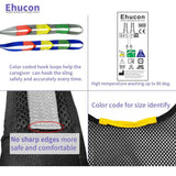 Ehucon Comfort Padded Patient Lift Walking Sling,Portable Hoyer Standing Harness to Handicap for Ambulating Support Training
