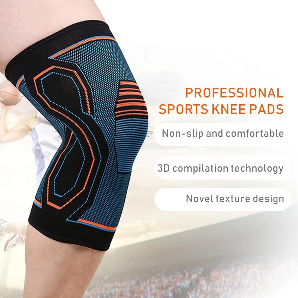 Knee Compression Sleeve Support Brace – Joint Pain Relief for Running, Arthritis, ACL, Meniscus Tear & Injury Recovery