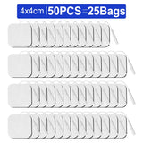 50/20/10pcs Electrode Pads Muscle Stimulator Acupuncture Physiotherapy Patches Tens Machine Conductive Gel Body Massage Pads