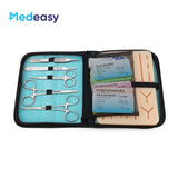 Medical Suture Practice Kit – Surgical Training Set with Skin Pad Model & Tools for Students