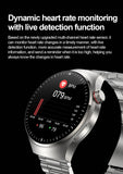 2025 Nursing-Grade Health Smartwatch – ECG+PPG, Blood Oxygen, Blood Lipid, Uric Acid, Body Temperature & Bluetooth Call