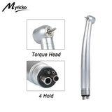 High-Speed LED Dental Handpiece – Straight Turbine Drill with Electric Motor for Dentistry