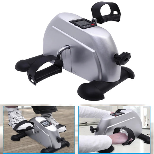 Mini Portable Pedal Exercise Bike – Under Desk Fitness Cycling Trainer with LCD Display
