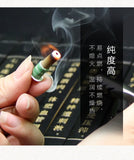180Pcs Mini Moxibustion Tube Moxa Sticker Wild Mugwort Warm Meridian Acupuncture Points Heating Massage Therapy Relief the Pain