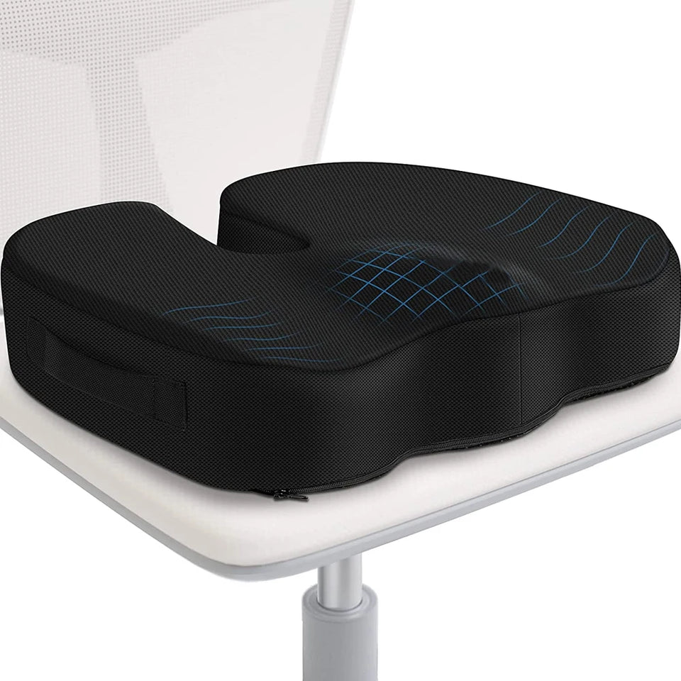 Seat Cushion Office Chair Cushions Coccyx Orthopedic Memory Foam U Seat Massage Chair Cushion Pad Car Massage Cushion