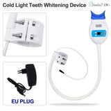 Professional LED Teeth Whitening Lamp – Cold Blue Light Dental Bleaching Machine with Center Pillar Stand