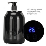 Essential Oil Heater LED Display Temperature Adjust Single Massage Oil Bottle Warmer Massage Oil Heater