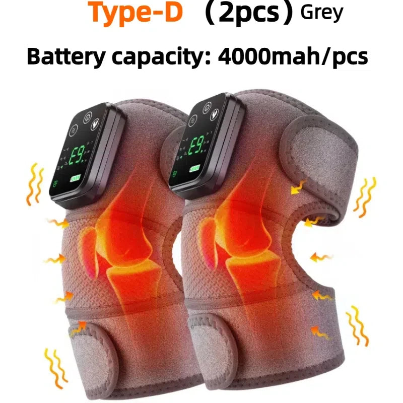 3-in-1 Electric Shoulder Heating Pad with 3-Speed Vibration – Thermal Muscle Relaxation Massager for Shoulder & Neck Care