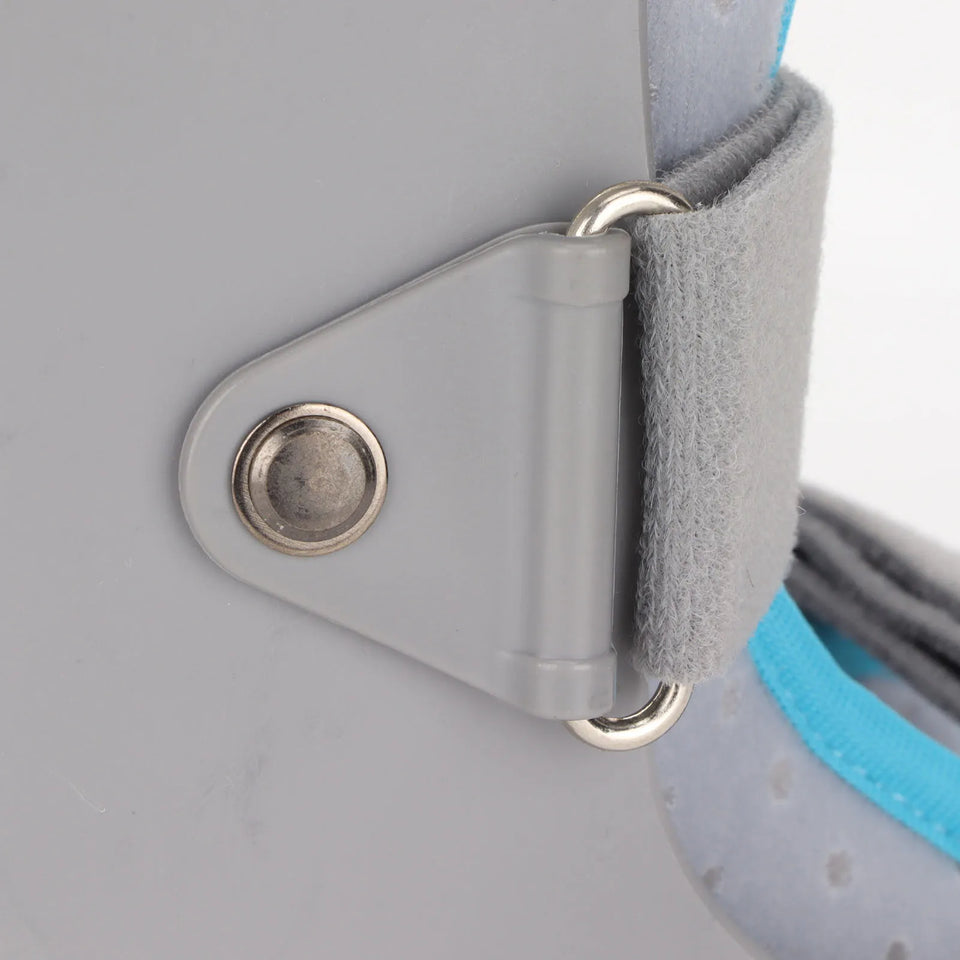 Breathable Adjustable Ankle Support Brace – Fracture & Sprain Stabilizer with Fixation Splint