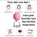 Tuhopeta Vacuum Cupping Glass Jar Cellulite Massager Acupuncture Suction Cup Slimming FatBurning Health Care Chinese MedicalTool