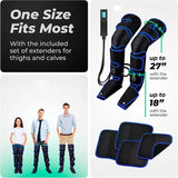 Electric Leg Muscle Relaxer 6 modes Air Compression Recovery Boot Lymph Release Relieve Foot Fatigue Heating Leg Massager