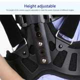 Adjustable Aluminium Spinal Brace – Breathable Back Straightener for Scoliosis Support (Kids & Adults)