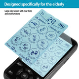 TENS EMS Machine 36 Modes Electronic Muscle Stimulator Physiotherapy Pulse Full Body Massager Health Care Device with 10pcs Pads