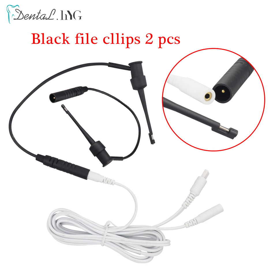 Dental Apex Locator Test Wire Kit – Endodontic Measuring Accessories with Lip Hooks, Testing Wire & File Holders