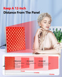 LED Red Light Therapy Panel Lamp – 225 LEDs for Facial Anti-Aging, Skin Care & Body Pain Relief