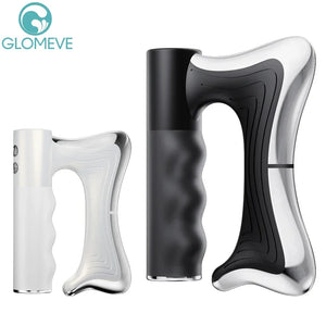 Electric Heating Fascia Knife Massager with LCD – Vibration Muscle Relaxation & Body Lifting Tool