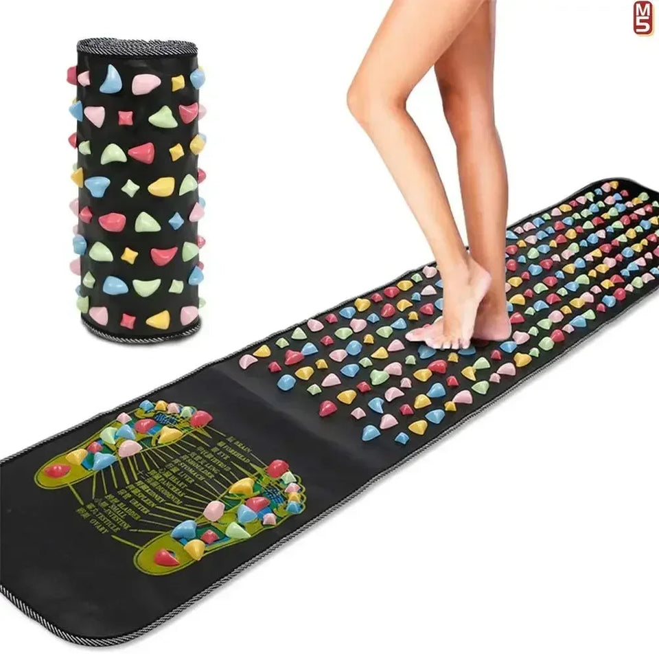 Acupressure Pad Foot Reflexology Massage Pad Health Care Walking Foot Pressure Pad Reflexology Massage Pad Foot Massager
