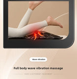 Upgrade Large Area Vibration Airbag Swing Heated Neck Massager Full Body Massage Mat Mattress Traction Lumbar with Remote Contro