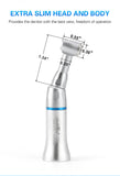 AZDENT Dental Low-Speed Contra Angle Handpiece – Latch Type, Fits E-Type Air Motors