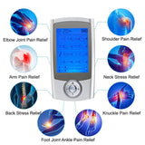 16 Modes Electric Compex Muscle Stimulator Double Channel EMS Tens Physiotherapy Therapy Body Massage Machine Electrostimulator