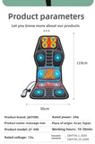 Massage Seat Cushion Cheap With Heating Adjustable Lumbar Airbag Back Massage Chair Cushion for Men and Women Home Office Use