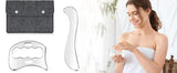 Stainless Steel Gua Sha Massage Tools Muscle Scraper Tool,Graston Tool Set for myofascial Release,Scar Tissue Massager for Back