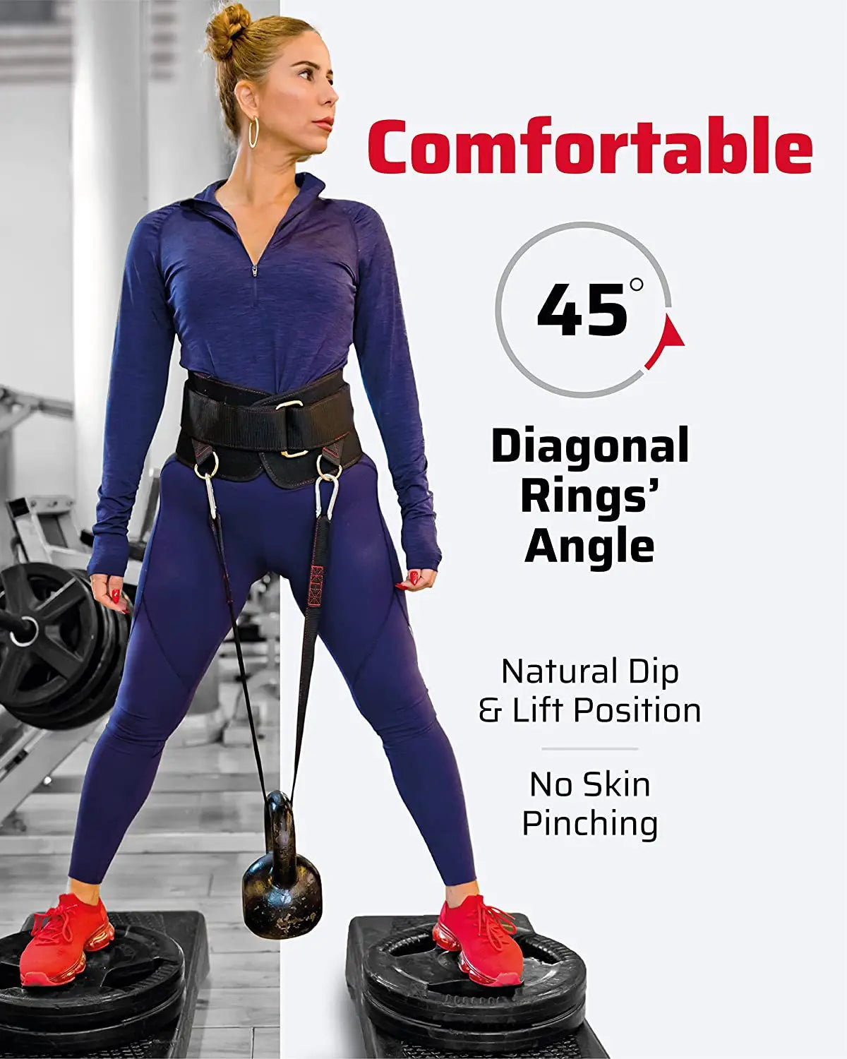 EVA Weightlifting Belt – Professional Fitness Support Belt for Squats & Deadlifts