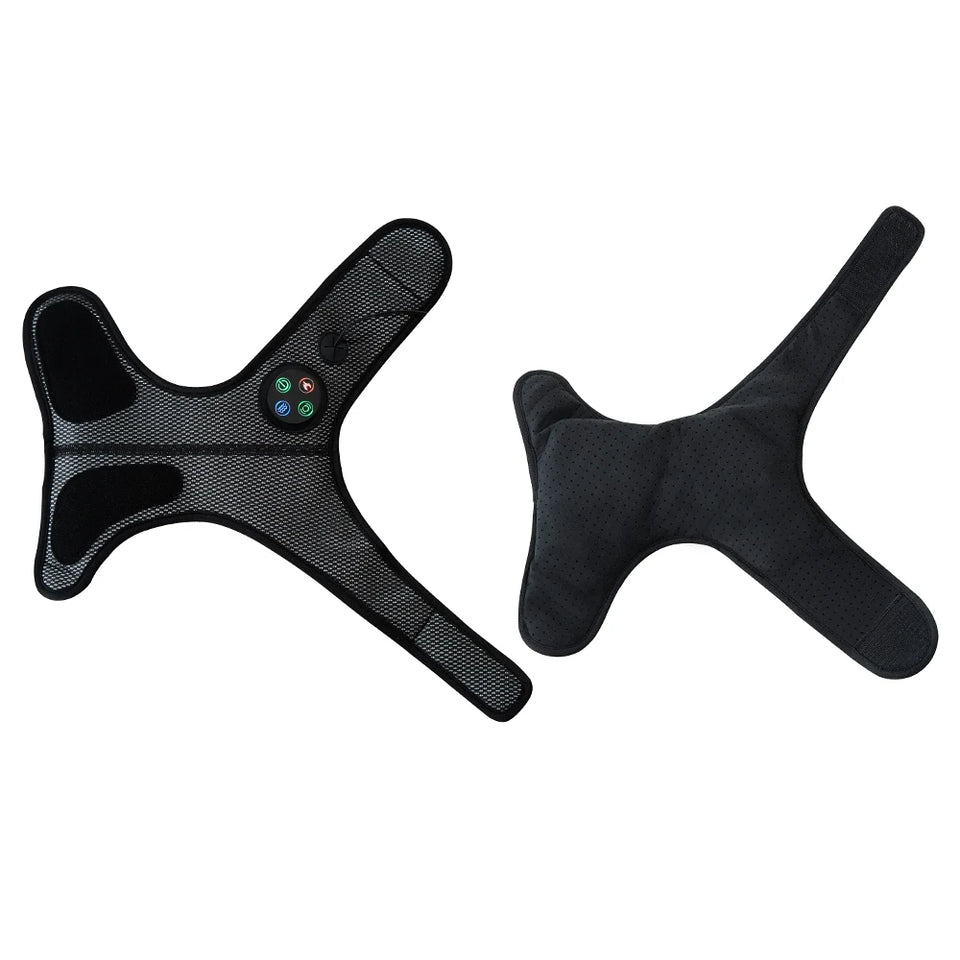 Electric Foot Ankle Massager Heating Foot Compress Vibration Relaxation Brace Belt Plantar Joint Sprain Ankle Support Massager