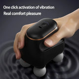 Mini Portable Fascia Gun – 4-Head High-Frequency Muscle Massage Gun