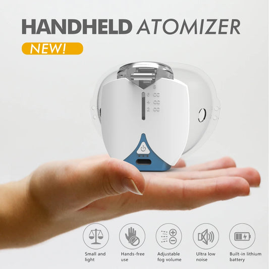 Mini Portable Ultrasonic Nebulizer – Silent Handheld Inhaler for Baby, Kids & Adults with Cough, Asthma & Respiratory Care