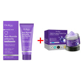 Teeth Restoration Mineral Powder – Purple Whitening Toothpaste for Stain Removal, Fresh Breath & Oral Care