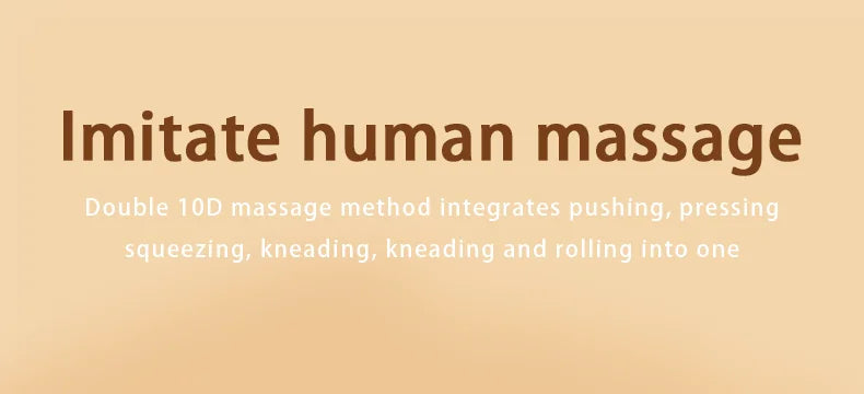 Electric Massage Neck Pillow Shiatsu Head Cervical airbag Ttraction Body Back Waist Massager Car with Heating Vibrating Massage