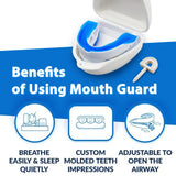 Silicone Anti-Snore Mouth Guard – Sleep Aid for Snoring, Bruxism & Sleep Apnea Relief