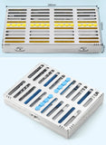 AZDENT Dental Sterilization Rack – Autoclavable Surgical Cassette & Disinfection Tray