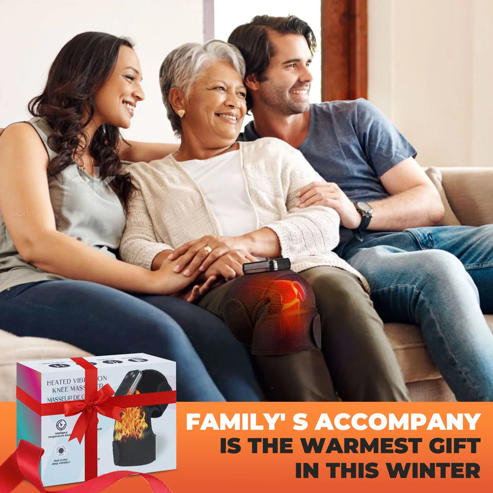 3-in-1 Electric Shoulder Heating Pad with 3-Speed Vibration – Thermal Muscle Relaxation Massager for Shoulder & Neck Care