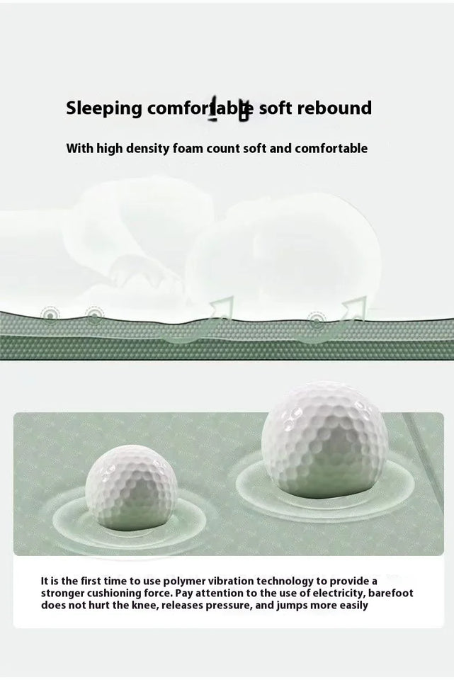 Foldable Anti-Slip Yoga & Nap Mat – Portable Thick Fitness Floor Mat for Home, Kids, and Students