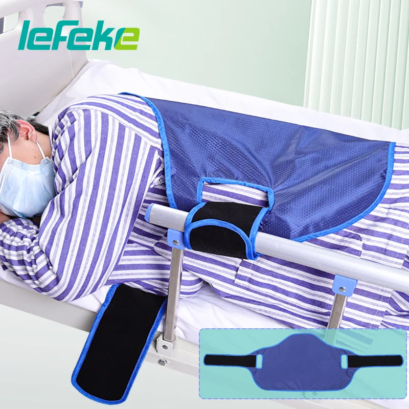 Lefeke Patient Turning & Transfer Belt – Breathable Nursing Sling for Elderly Bed Mobility and Care