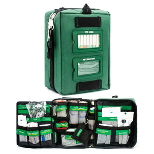 BearHoHo Size M First Aid Kit – Professional Medical Rescue Kit for Outdoor, Car, Travel, School & Hiking Emergencies
