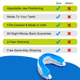 Silicone Anti-Snore Mouth Guard – Sleep Aid for Snoring, Bruxism & Sleep Apnea Relief