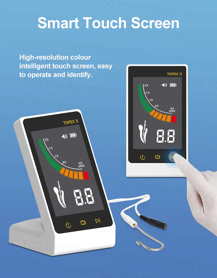 Automatic Endodontic Apex Locator with LCD Screen and Buzzer Alert – Precision Root Canal Measurement