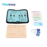Medical Suture Practice Kit – Surgical Training Set with Skin Pad Model & Tools for Students