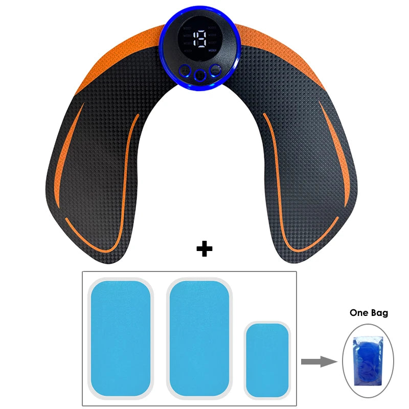Electrical Muscle Stimulator Massager – Abs, Buttocks, Arms, Legs & Hips Toner for Fitness Training
