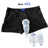 Reusable Male Wearable Silicone Urine Bag with Catheter & Drainage System