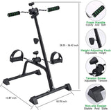 Adjustable Indoor Fitness Bike – Body, Arm & Leg Exercising & Physical Therapy Machine