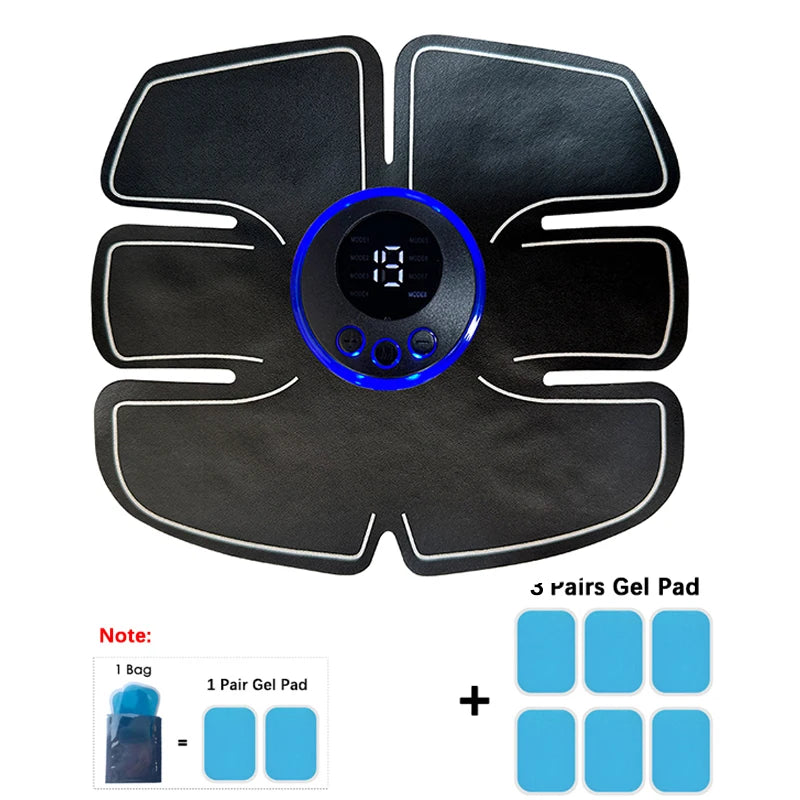 Electrical Muscle Stimulator Massager – Abs, Buttocks, Arms, Legs & Hips Toner for Fitness Training