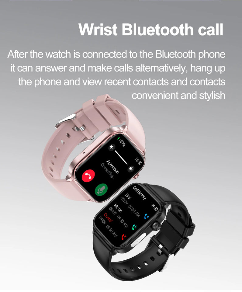 AI Health Diagnostic Smartwatch for Women – Blood Lipid, Uric Acid & Body Composition Monitor with Menstrual Tracker (2025 Model)