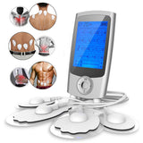 16 Modes Electric Compex Muscle Stimulator Double Channel EMS Tens Physiotherapy Therapy Body Massage Machine Electrostimulator